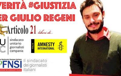 14 novembre: verità e giustizia per Giulio Regeni