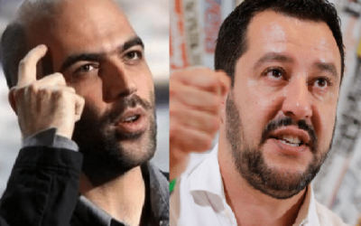 Salvini querela Saviano per dichiarazioni lesive alla “reputazione del sottoscritto e del Ministero dell’Interno stesso”