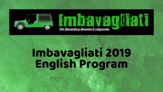 IMBAVAGLIATI 2019 – English Program